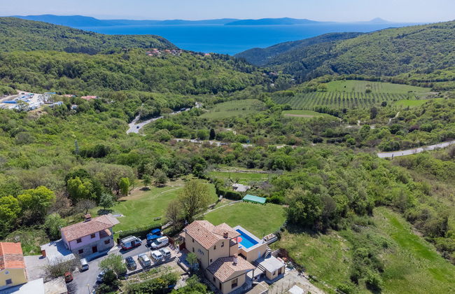 Casa de 3 quartos em Labin com piscina privada e jardim - Foto 39