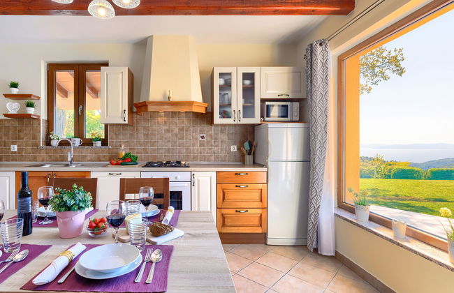 Casa de 3 quartos em Labin com piscina privada e jardim - Foto 12