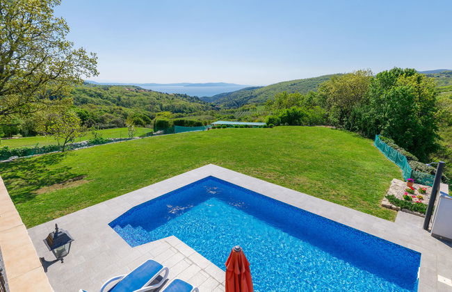 Casa de 3 quartos em Labin com piscina privada e jardim - Foto 35