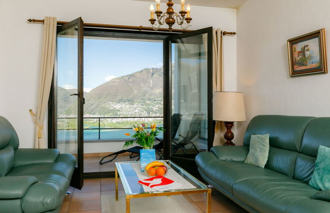 Apartamento de 2 quartos em Gambarogno com piscina e jardim - Foto 10
