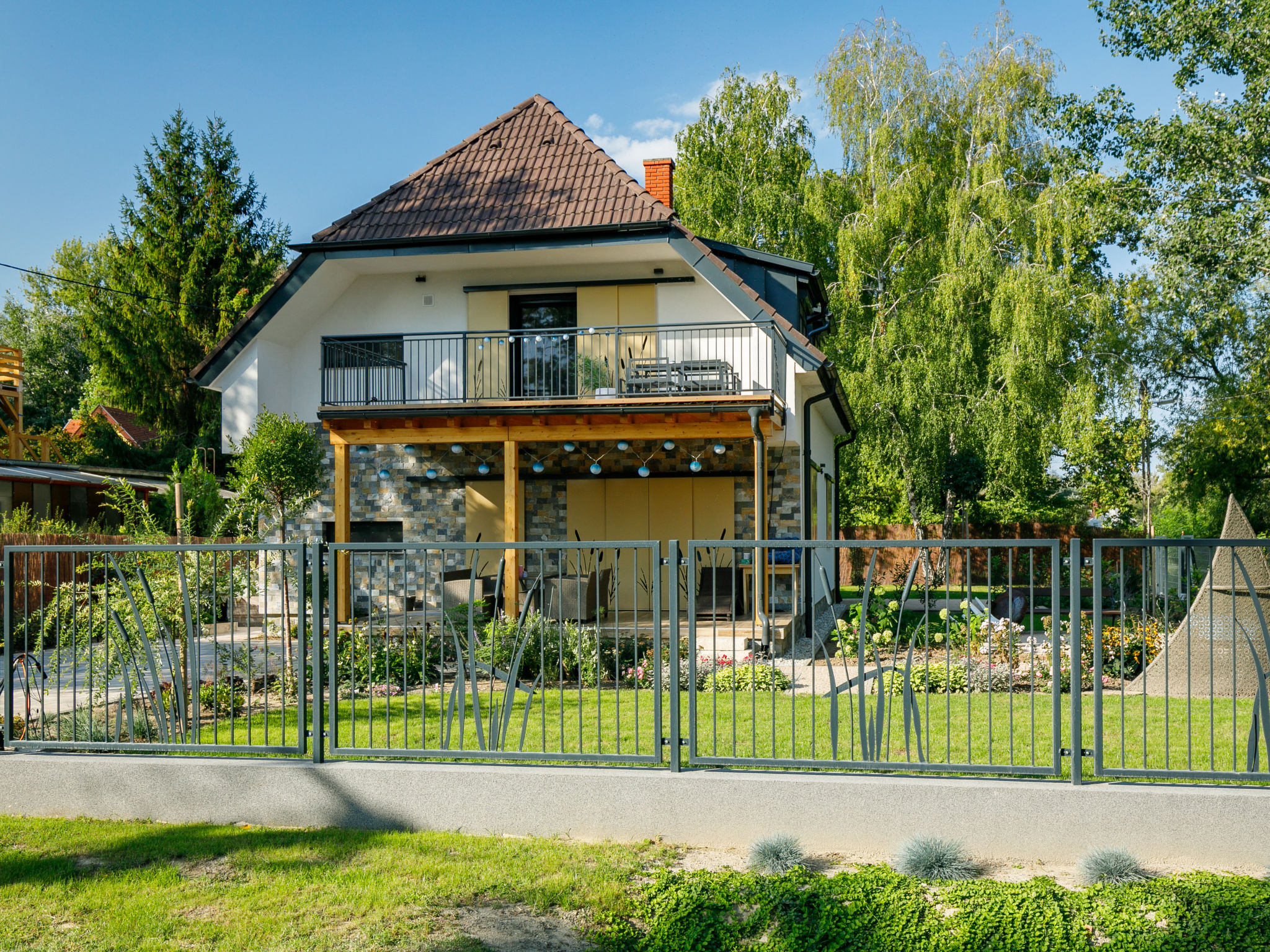 Photo 1 - Appartement de 2 chambres à Balatonszárszó avec jardin et terrasse