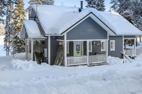 Foto 5 - Haus mit 2 Schlafzimmern in Salla mit sauna und blick auf die berge