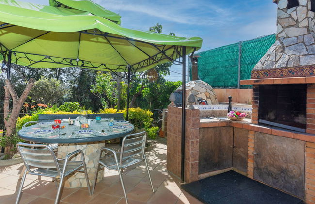 Casa de 4 quartos em Maçanet de la Selva com piscina privada e terraço - Foto 27