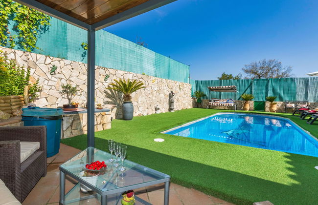 Casa de 4 quartos em Maçanet de la Selva com piscina privada e terraço - Foto 25