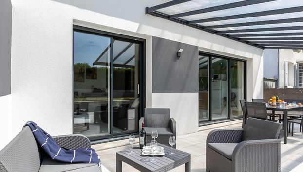 Casa de 2 quartos em Locquirec com jardim e terraço - Foto 2
