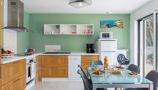 Casa de 2 quartos em Locquirec com jardim e terraço - Foto 4