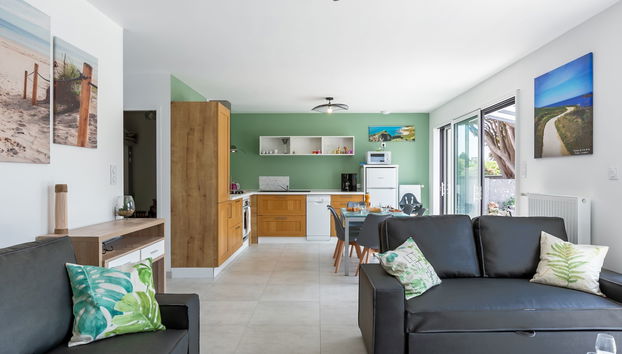 Casa de 2 quartos em Locquirec com jardim e terraço - Foto 3
