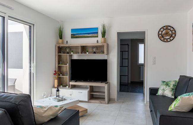 Casa de 2 quartos em Locquirec com jardim e terraço - Foto 8