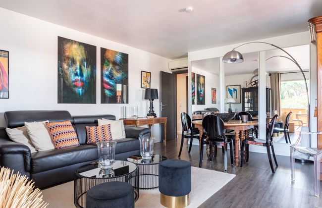 Apartamento de 2 quartos em Saint-Tropez com piscina e jardim - Foto 3