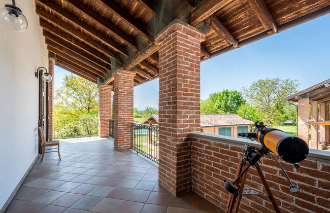 Casa de 5 quartos em Basaluzzo com piscina privada e jardim - Foto 24