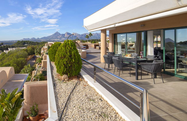 Apartamento de 4 quartos em Altea com piscina e jardim - Foto 12