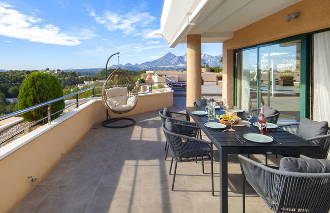 Apartamento de 4 quartos em Altea com piscina e jardim - Foto 11