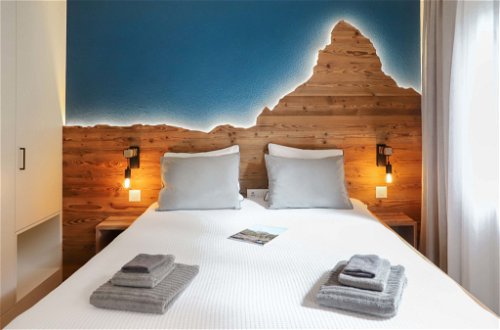 Foto 2 - Apartment mit 2 Schlafzimmern in Zermatt mit blick auf die berge