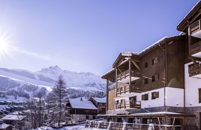 Appartamento con 2 camere da letto a Les Avanchers-Valmorel con piscina e sauna - Foto 16