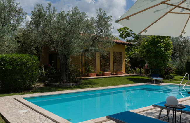 Casa de 2 quartos em Fara in Sabina com piscina privada e jardim - Foto 35