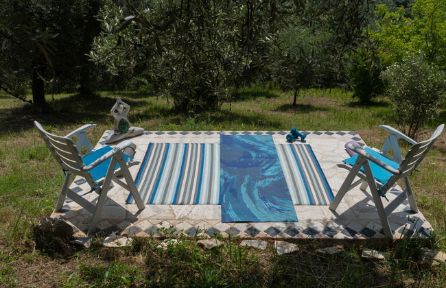 Casa de 2 quartos em Fara in Sabina com piscina privada e jardim - Foto 29
