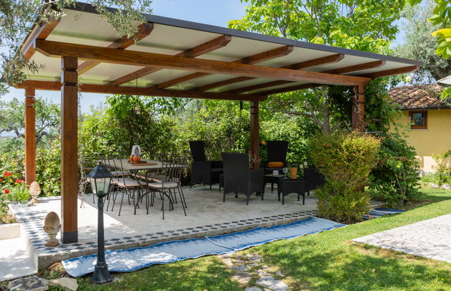 Casa de 2 quartos em Fara in Sabina com piscina privada e jardim - Foto 6