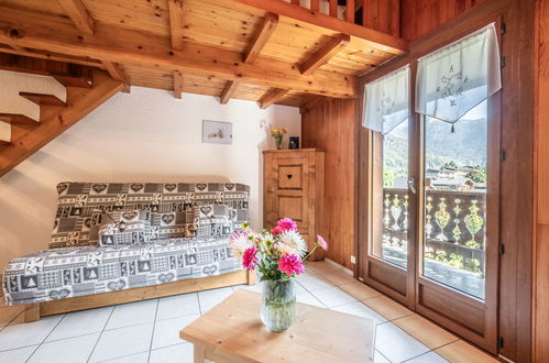 Foto 7 - Apartamento en Morzine con vistas a la montaña