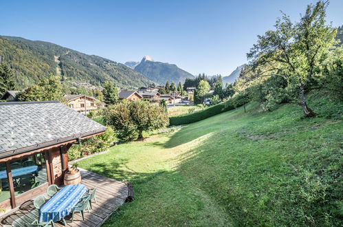 Foto 28 - Apartamento en Morzine con vistas a la montaña