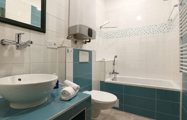 Apartamento de 1 quarto em Desná com jardim e terraço - Foto 5