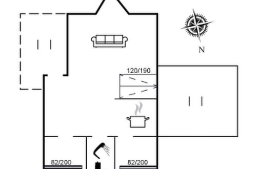 Foto 18 - Casa con 2 camere da letto a Løkken con terrazza