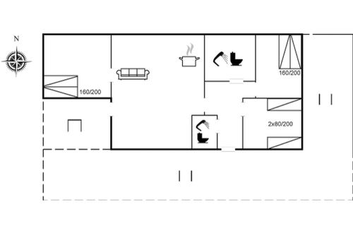 Foto 20 - Casa de 3 quartos em Løkken com terraço