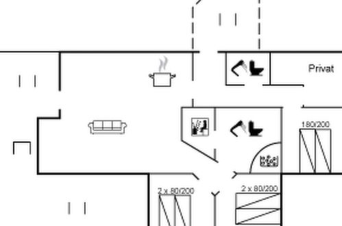 Foto 30 - Casa de 3 habitaciones en Løkken con terraza y sauna