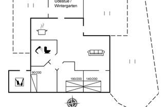 Foto 2 - Casa de 3 quartos em Løkken com terraço