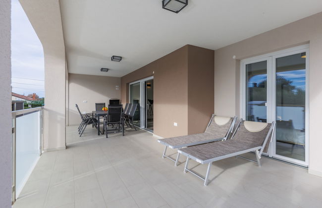 Apartamento de 4 quartos em Umag com piscina e jardim - Foto 4