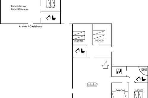 Foto 37 - Casa de 4 quartos em Løkken com terraço e sauna