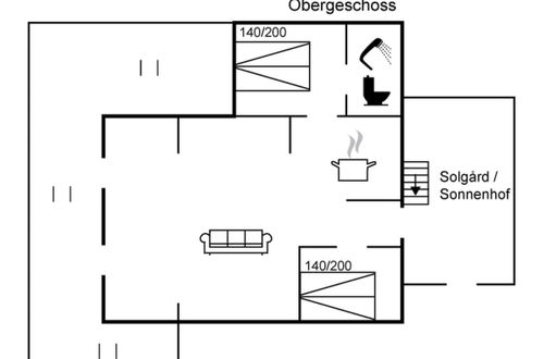 Foto 2 - Casa con 2 camere da letto a Løkken con terrazza