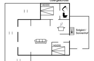 Foto 2 - Casa con 2 camere da letto a Løkken con terrazza