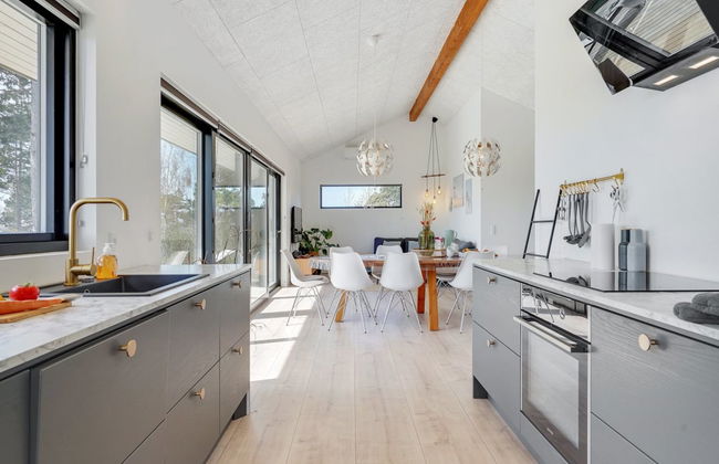 Casa de 4 quartos em Millinge com terraço e sauna - Foto 18