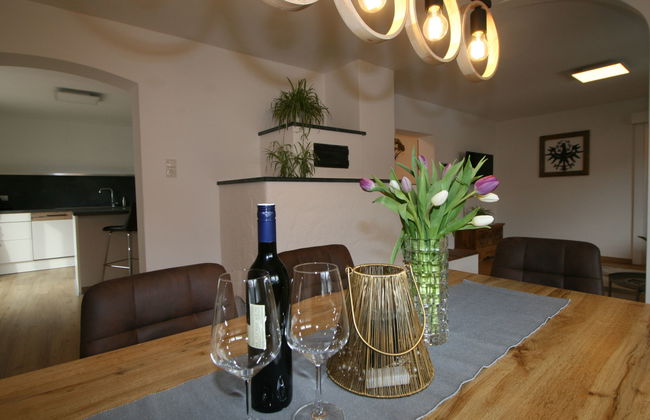 Appartamento con 3 camere da letto a Wiesing con giardino e terrazza - Foto 11
