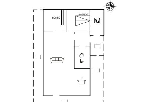 Foto 15 - Haus mit 2 Schlafzimmern in Harrerenden mit terrasse