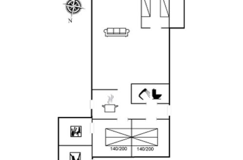 Foto 12 - Casa con 3 camere da letto a Hejls con terrazza e sauna