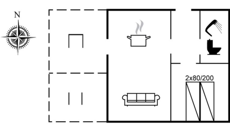 Photo 1 - Maison de 1 chambre à Grindsted avec terrasse