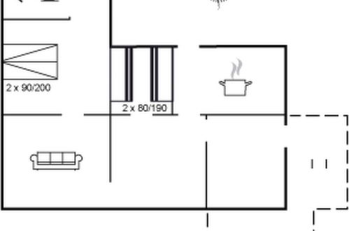 Foto 16 - Haus mit 2 Schlafzimmern in Hirtshals mit terrasse