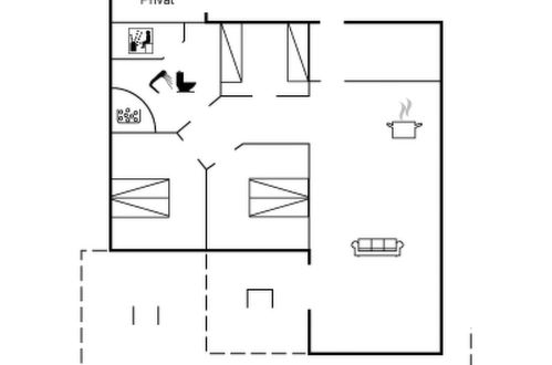 Foto 34 - Casa con 3 camere da letto a Tarm con terrazza e sauna