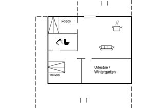 Foto 2 - Casa con 2 camere da letto a Strib con terrazza