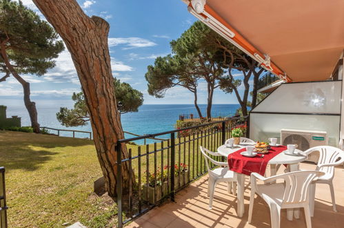 Photo 12 - Appartement de 2 chambres à Castell-Platja d'Aro avec jardin et vues à la mer