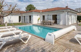 Foto 1 - Casa de 5 quartos em Andernos-les-Bains com piscina privada e vistas do mar