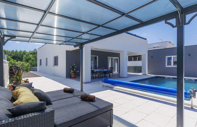 Casa de 4 quartos em Vodnjan com piscina privada e terraço - Foto 12