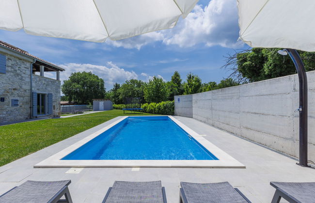 Casa de 4 quartos em Grožnjan com piscina privada e jardim - Foto 15