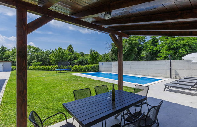 Casa de 4 quartos em Grožnjan com piscina privada e jardim - Foto 12