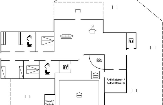 Haus mit 4 Schlafzimmern in Vejers Strand mit privater pool und terrasse - Foto 22