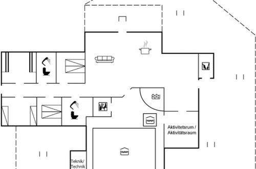 Photo 22 - Maison de 4 chambres à Vejers Strand avec piscine privée et terrasse