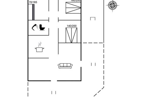 Foto 2 - Casa de 3 quartos em Væggerløse com terraço