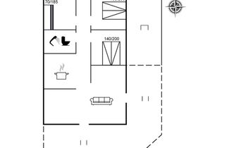 Foto 2 - Casa de 3 quartos em Væggerløse com terraço