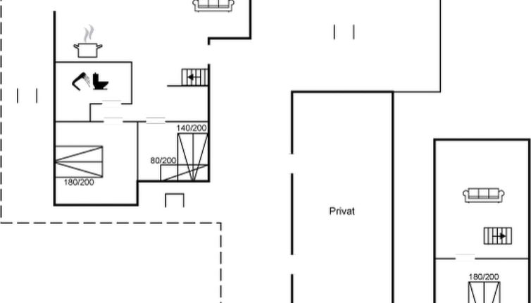 Foto 1 - Casa de 3 quartos em Rindby Strand com terraço e sauna